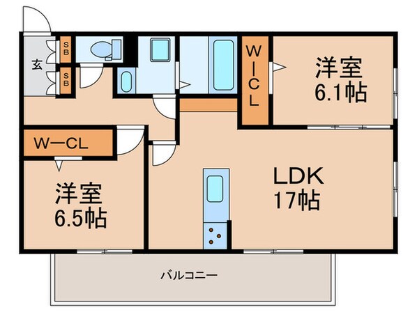 D-room五十川の物件間取画像